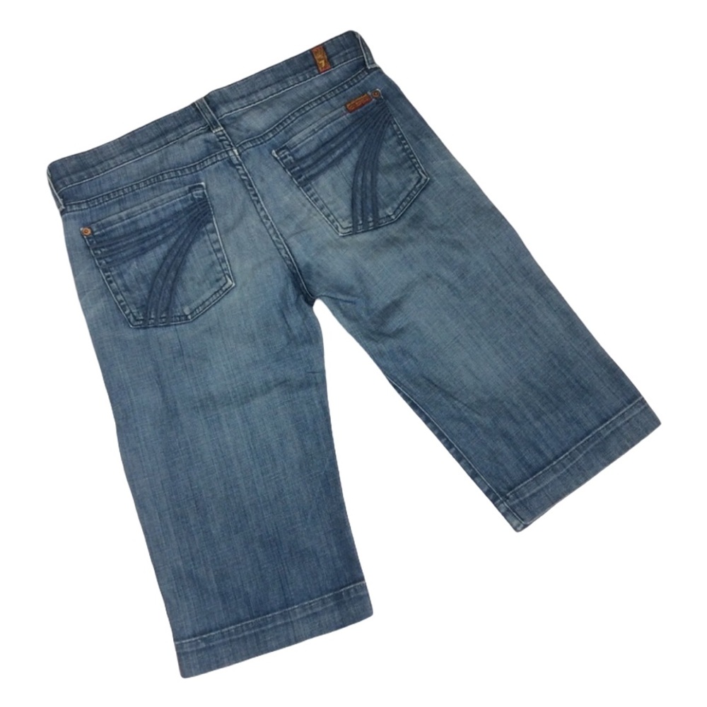 7 For All Mankind Dojo Capri Size 29 Crop Lowrise
